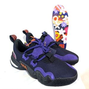 Adidas Trae Young 1 Black Excellence Team College Purple Shoes GZ4627 Rayford